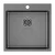 Кухонная мойка KRONER 51 из нержавеющей стали