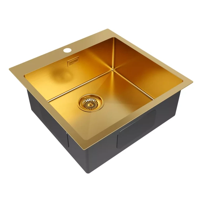 Кухонная мойка KRONER 51 из нержавеющей стали