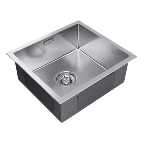Кухонная мойка ALLER 44 UNI Брашированная сталь