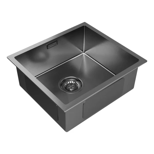 Кухонная мойка ALLER 44 UNI Вороненая сталь GM