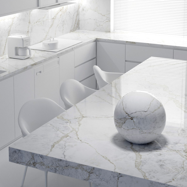 Q797 Calacatta True Light