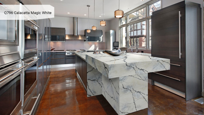 Q796 Calacatta Magic White