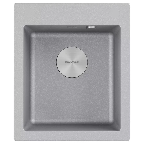 Кухонная мойка                KANTE 40 Серый металлик