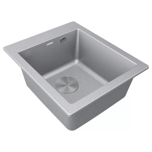Кухонная мойка                KANTE 40 Серый металлик