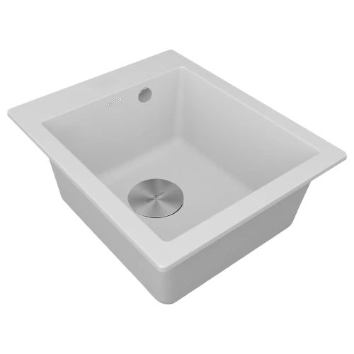 Кухонная мойка                KANTE 40 Белый матовый WH