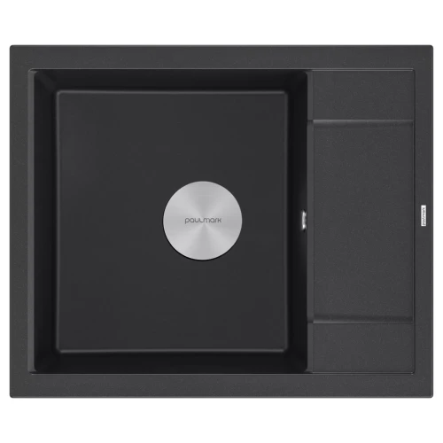 Кухонная мойка FLUGEN 50-600 врезная Черный гранит BL