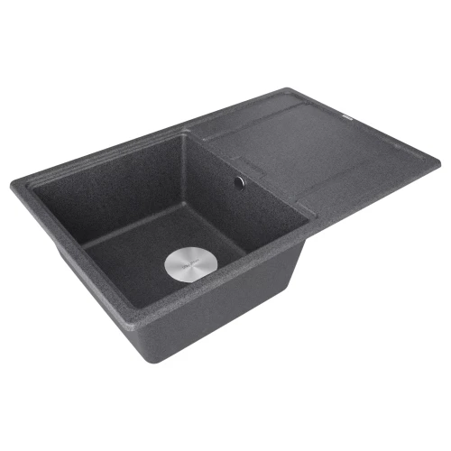 Кухонная мойка FLUGEN 50-780 врезная (IT-Granit) Графит DG