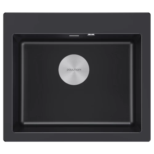 Кухонная мойка KANTE 60 врезная черный