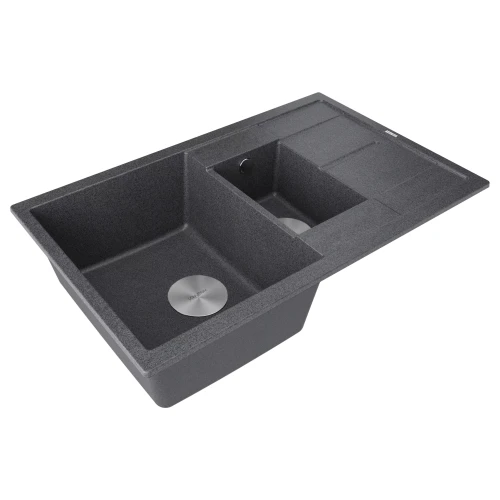 Кухонная мойка FLUGEN 60/1,5 из искусственного гранита Графит DG