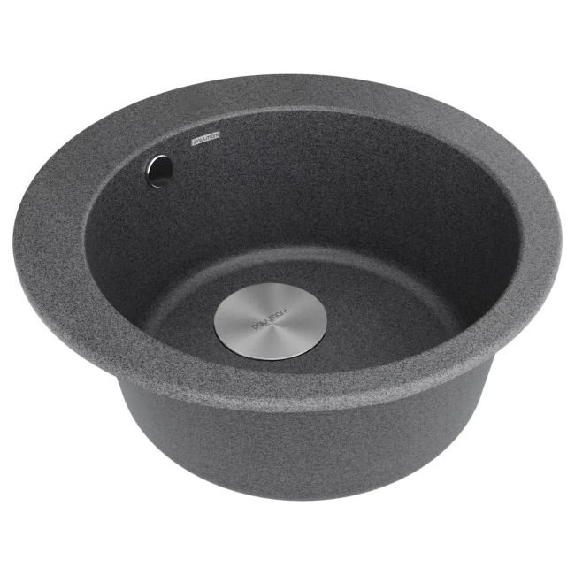 Кухонная мойка GELEGEN 50 круглая из искусственного гранита