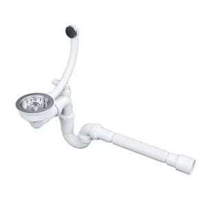 Сифон телескопический с круглым переливом TRUST 1022 Сифон телескопический с круглым переливом TRUST 1022