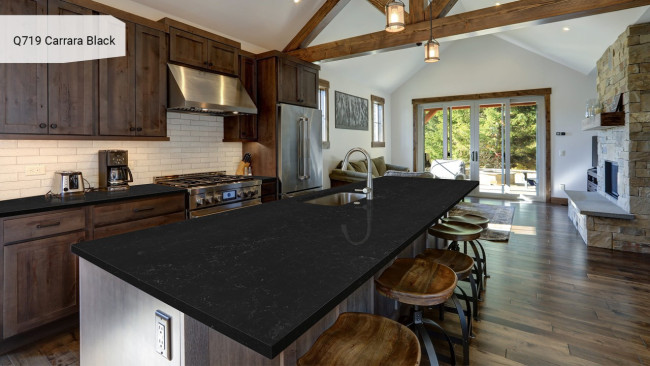 Q719 Carrara  Black