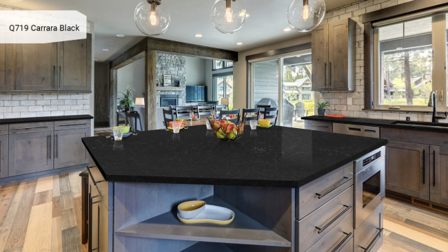 Q719 Carrara  Black