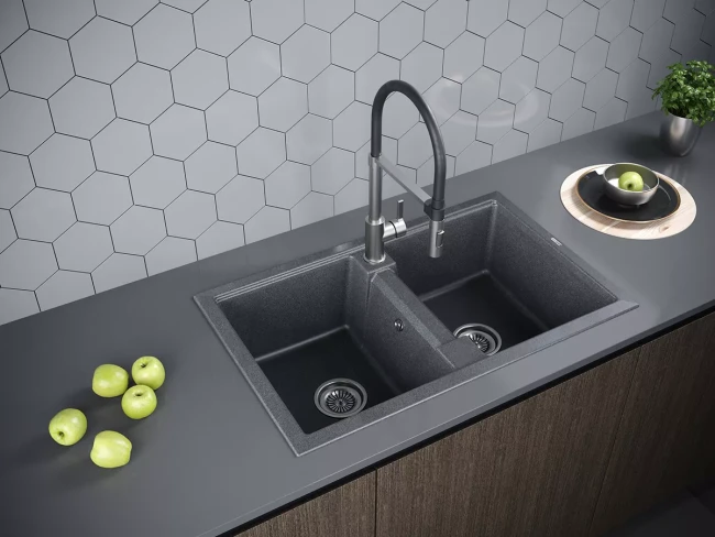 Кухонная мойка TANDEM 80/2 с двумя чашами