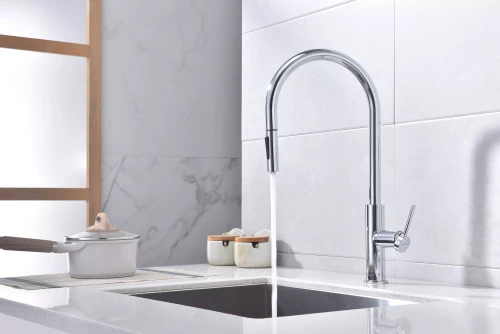 Смеситель Paulmark Senso сенсорный с режимами душ / струя Хром CR