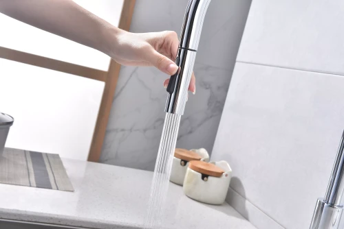 Смеситель Paulmark Senso сенсорный с режимами душ / струя Хром CR