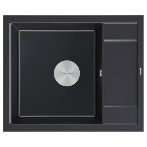 Кухонная мойка FLUGEN 50-600 врезная черный