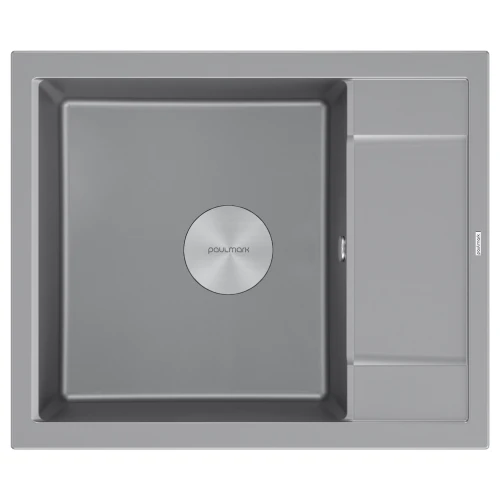 Кухонная мойка FLUGEN 50-600 врезная Серый металлик