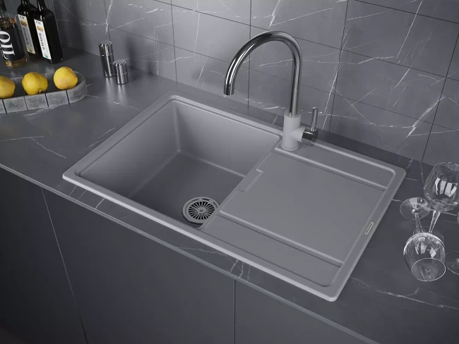 Кухонная мойка FLUGEN 50-780 врезная (IT-Granit) Кухонная мойка FLUGEN 50-780 врезная (IT-Granit)