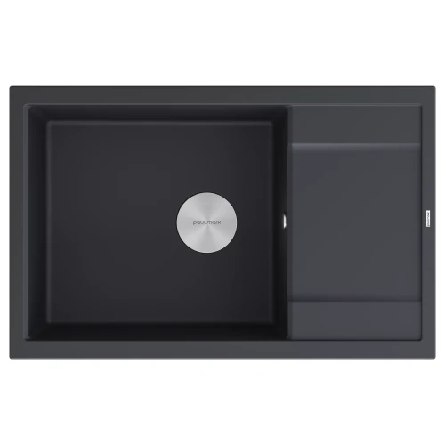 Кухонная мойка Paulmark FLUGEN 60 врезная Антрацит