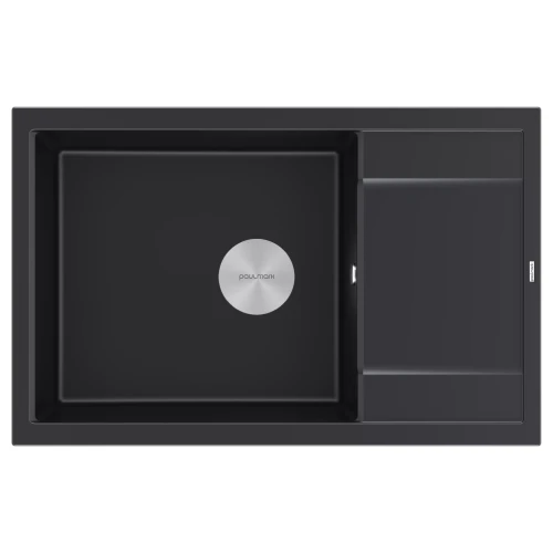 Кухонная мойка Paulmark FLUGEN 60 врезная черный