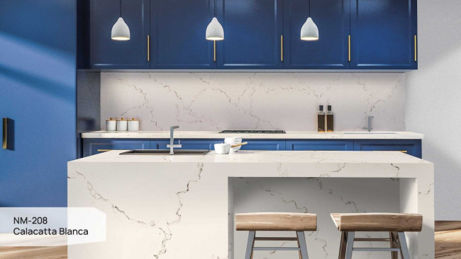 NM 208 Calacatta Blanca