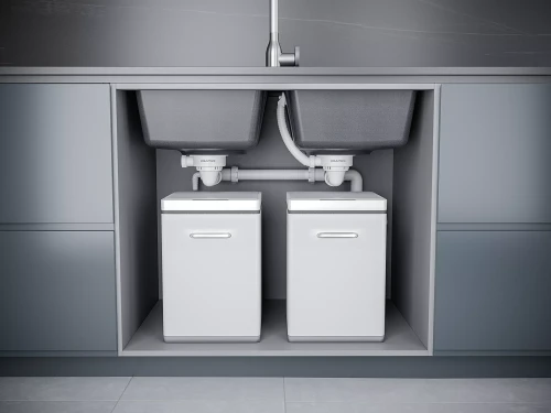 Кухонная мойка FLUGEN 60/1,5 из искусственного гранита Графит DG