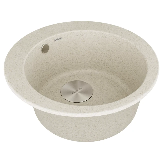 Кухонная мойка GELEGEN 50 круглая из искусственного гранита Кухонная мойка GELEGEN 50 круглая из искусственного гранита