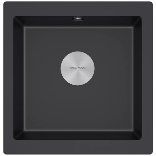 Кухонная мойка GERA 50 из искусственного гранита черный