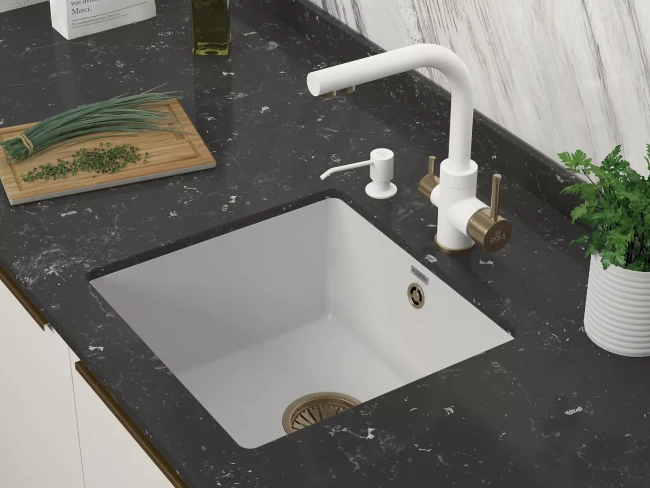 Кухонная мойка GERA 50 из искусственного гранита Кухонная мойка GERA 50 из искусственного гранита