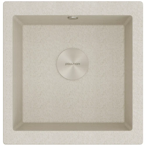 Кухонная мойка GERA 50 из искусственного гранита бежевый