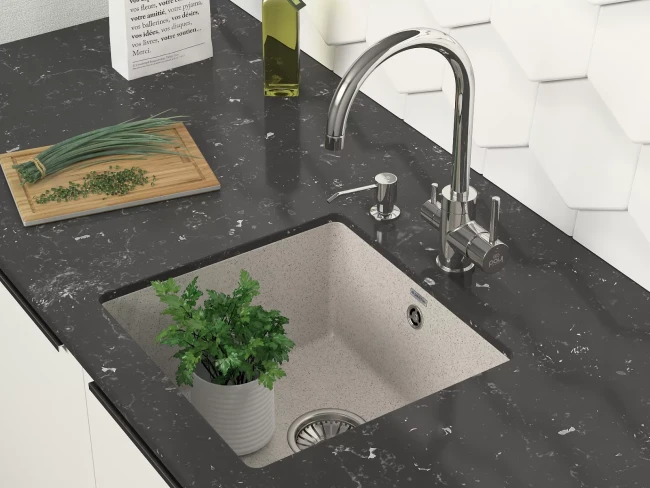 Кухонная мойка GERA 50 из искусственного гранита Кухонная мойка GERA 50 из искусственного гранита