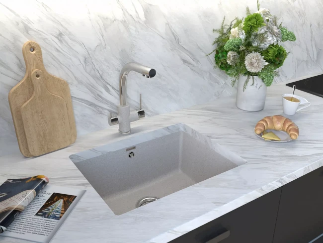 Кухонная мойка GERA 60 из искусственного гранита Кухонная мойка GERA 60 из искусственного гранита