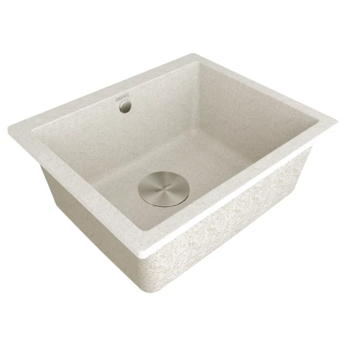 Кухонная мойка GERA 60 из искусственного гранита бежевый