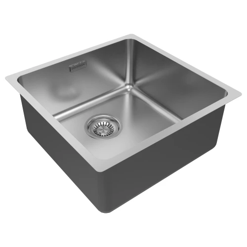 Кухонная мойка VISTA 44 UNI Брашированная сталь