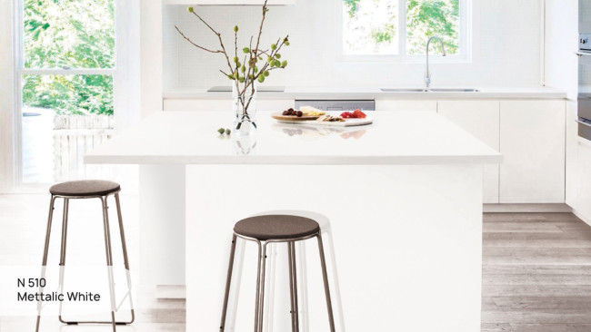 N 510 Mettalic White