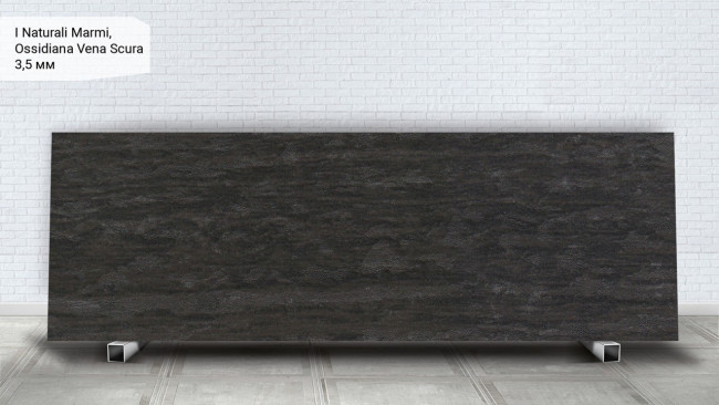 I Naturali Marmi Ossidiana Vena Scura