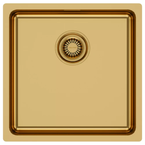 Кухонная мойка VISTA 44 UNI Брашированное золото BG