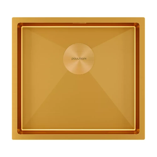 Кухонная мойка NEXT 48 UNI из нержавеющей стали Брашированное золото BG