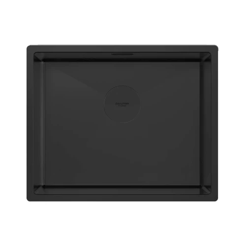 Кухонная мойка NEXT 54 UNI прямоугольная встраиваемая из нержавеющей стали Матовый черный