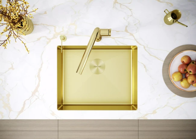 Кухонная мойка NEXT 54 UNI прямоугольная встраиваемая из нержавеющей стали