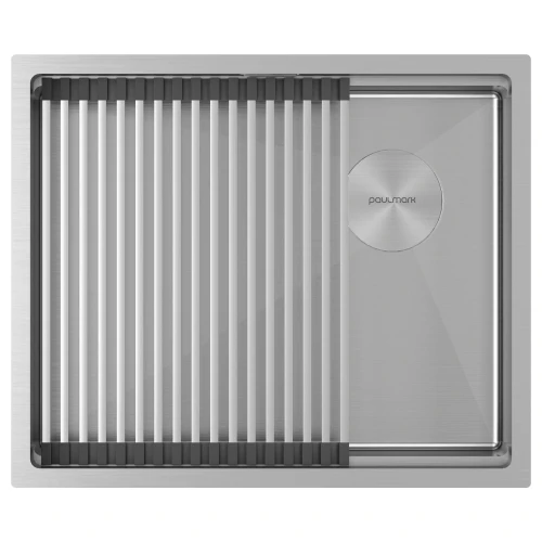 Кухонная мойка NEXT-PRO 54 UNI встраиваемая из нержавеющей стали Брашированная сталь