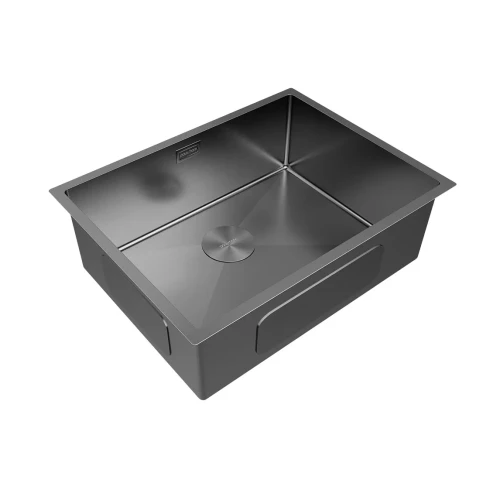 Кухонная мойка NEXT 58 UNI Вороненая сталь GM