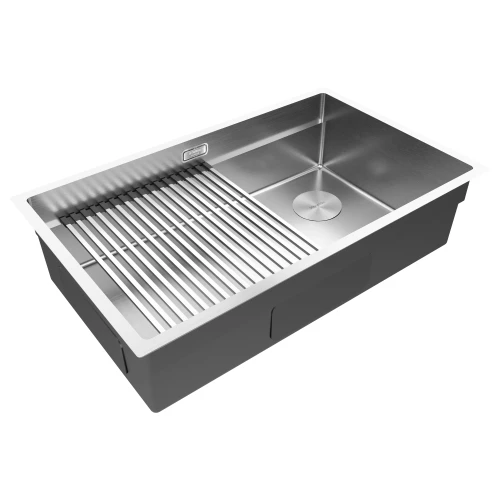 Кухонная мойка NEXT-PRO 74 UNI Брашированная сталь