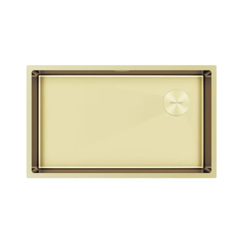 Кухонная мойка NEXT-SKEW 74 UNI светлое золото