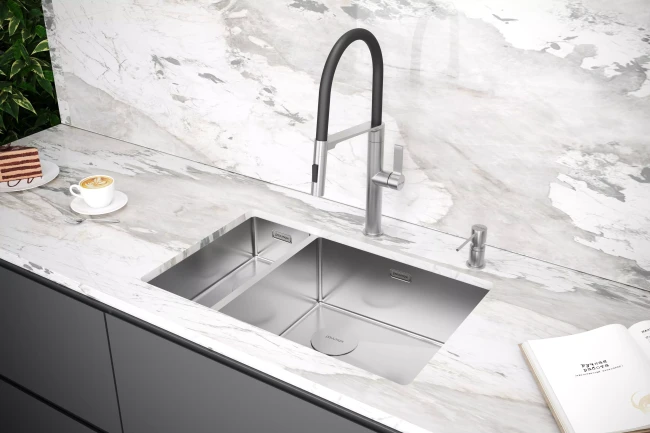 Кухонная мойка                NEXT 69/2S UNI