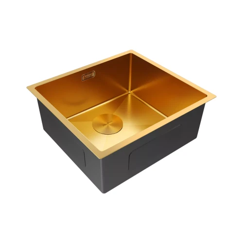 Кухонная мойка NEXT 48 UNI из нержавеющей стали Брашированное золото BG