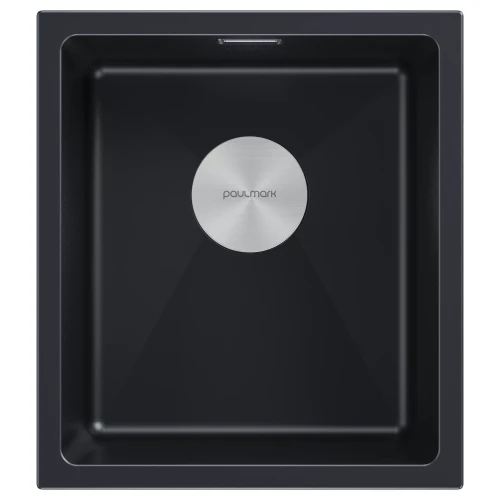 Кухонная мойка LUMI 41 UNI из искусственного гранита черный