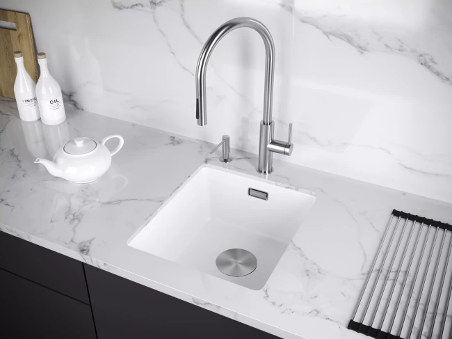 Кухонная мойка LUMI 41 UNI из искусственного гранита