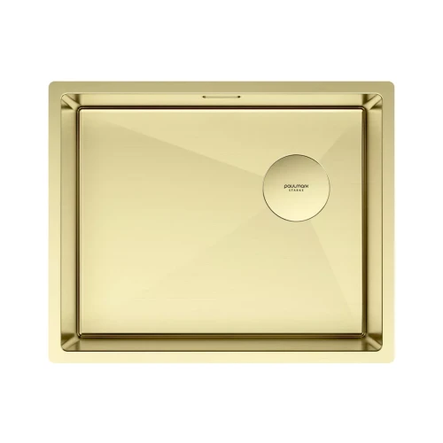 Кухонная мойка NEXT-SKEW 54 UNI светлое золото